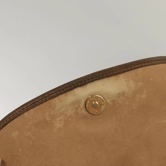 GUCCI GG Supreme Web Sherry Line Clutch Bag PVC Beige Gold 89 01 030 Auth 133336 - Picture 14 of 16